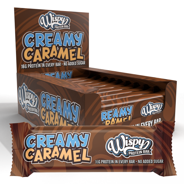 Wispy Protein Bar - Creamy Caramel (10x 55g)