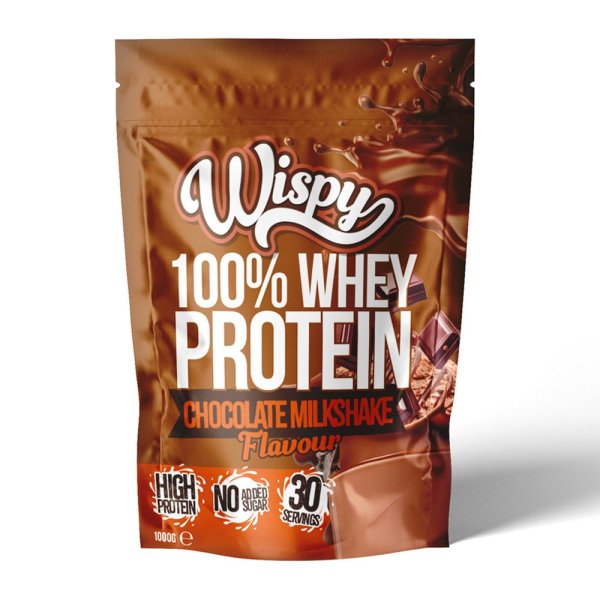 Wispy Whey 100 (1 kg) - Chocolate Milkshake - Proteinpulver