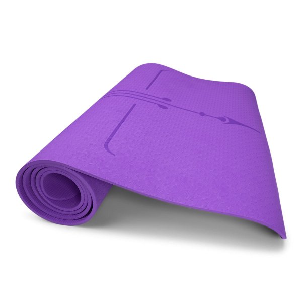 Blume TPE yogamåtte 6 mm - lilla