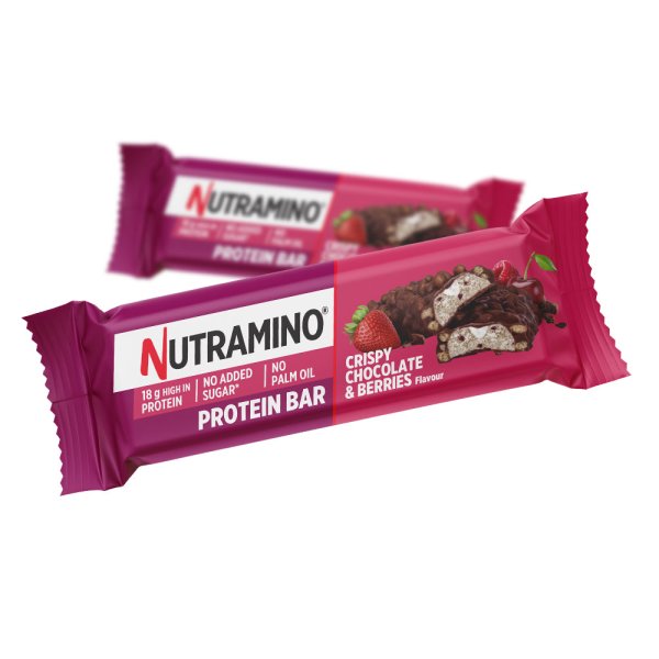 Nutramino Protein Bar - Crispy Chocolate & Berries (55g)