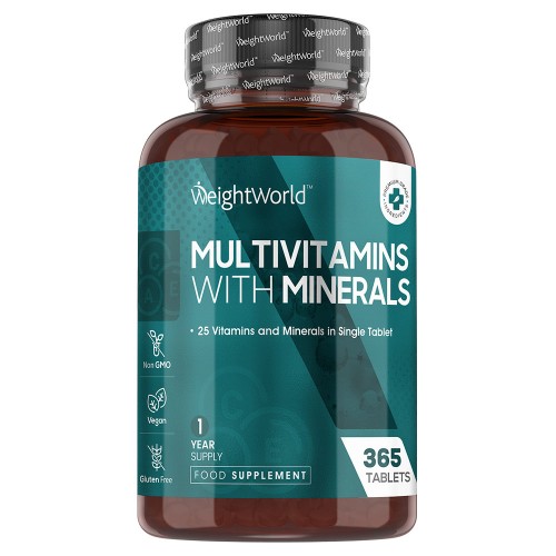 Multivitaminer og Mineraler (365 tab)