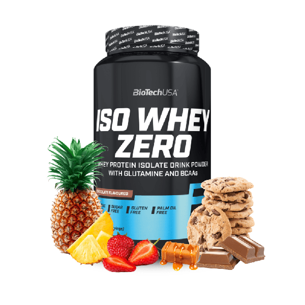 Proteinpulver - BioTechUSA Iso Whey Zero (908g) - White Chocolate