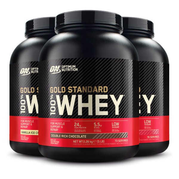 Optimum Nutrition Gold Standard 100% Whey (2270 g) - Proteinpulver