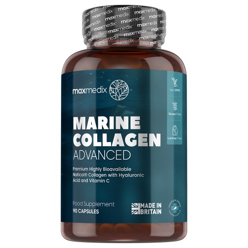 Marine Collagen med Hyaluronsyre (90 kapsler)