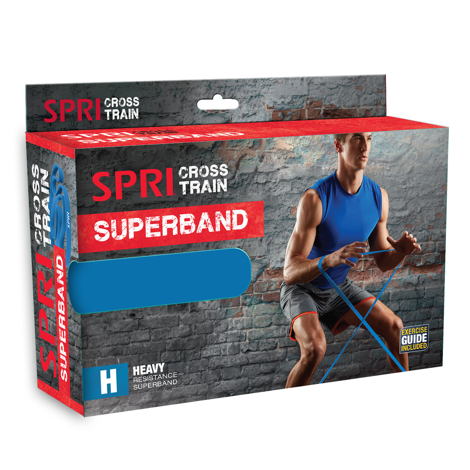 SPRI Superband Crossfit StrengthBand Træningselastik Heavy