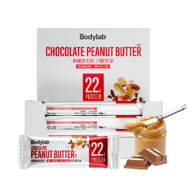 Bodylab Minimum Deluxe Protein Bar - Chocolate Peanut Butter (12x65g)