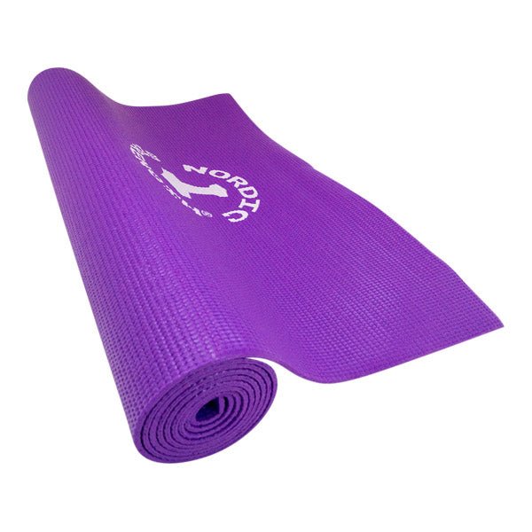 Yogamåtte 4 mm -  Lilla (Nordic Strength)