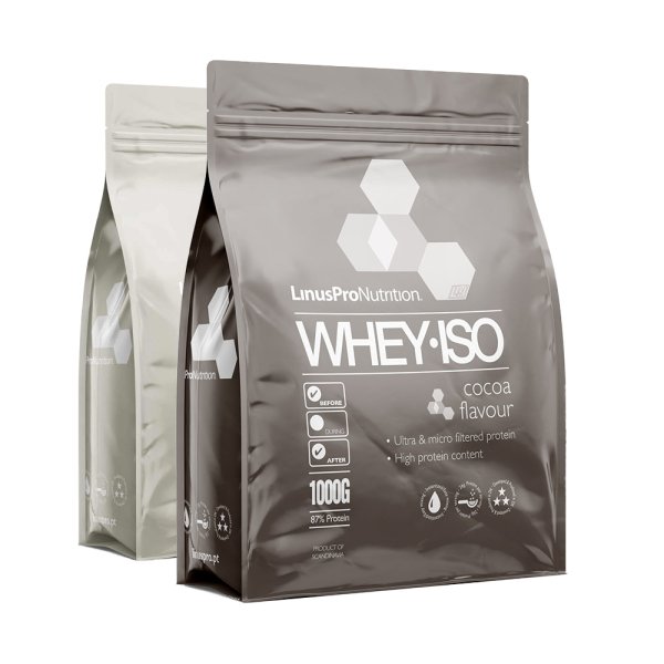 LinusPro Whey Iso (1 kg) - Proteinpulver